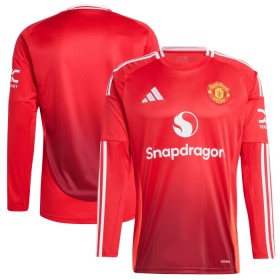 Goedkope Manchester United Thuisshirt 2024-25 Lange Mouw
